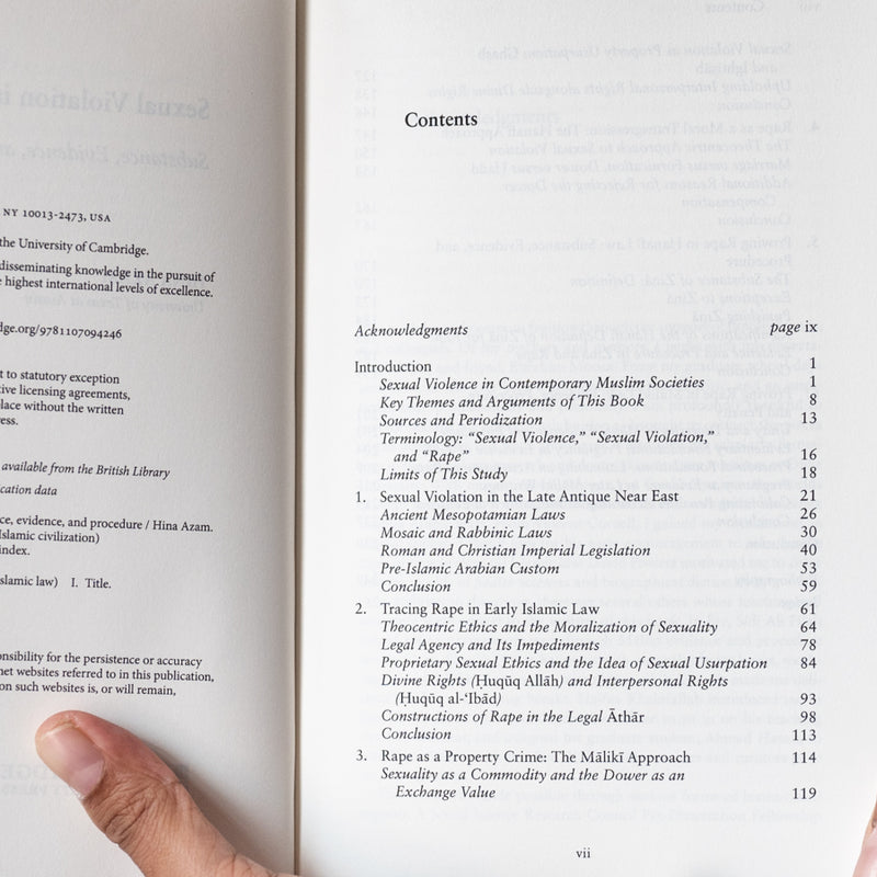 Sexual Violation in Islamic Law HB