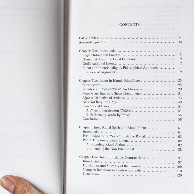 Intent in Islamic Law