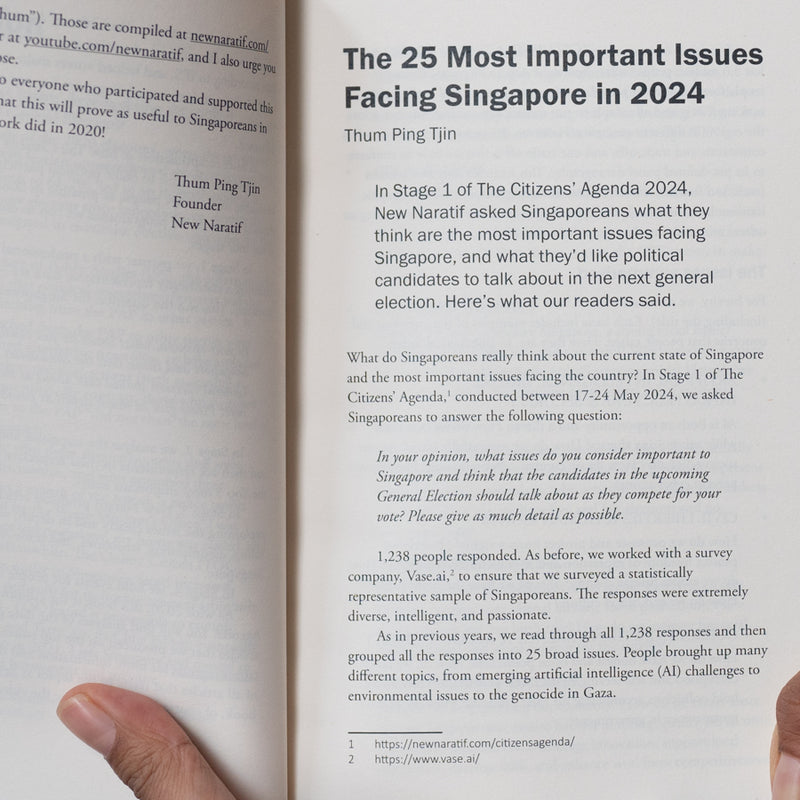 We Singaporeans Are Very Concerned