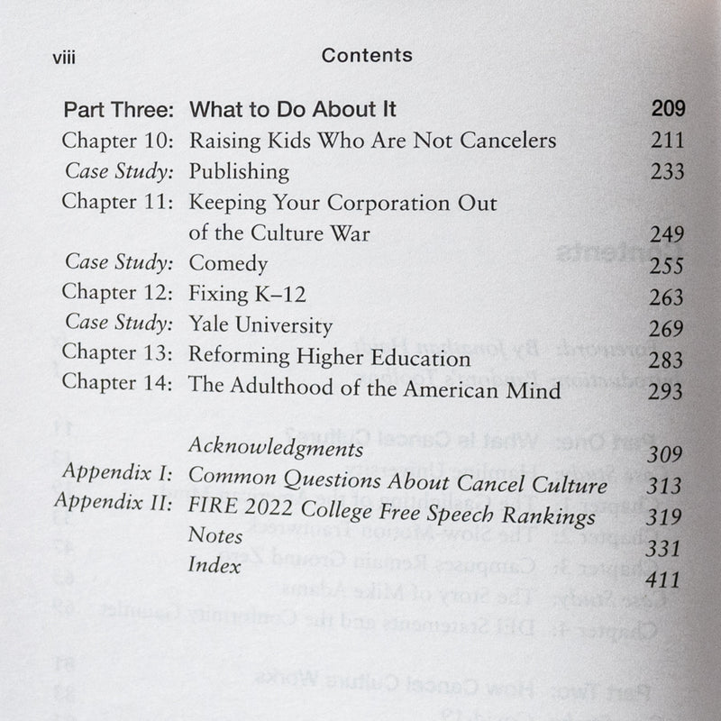 The Canceling of the American Mind