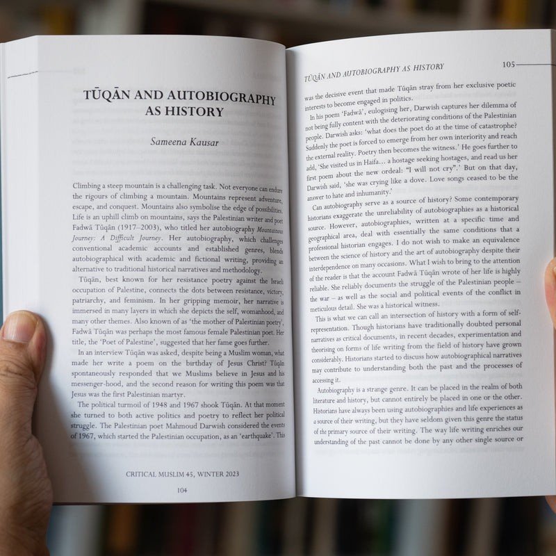 Critical Muslim 45: Transitions