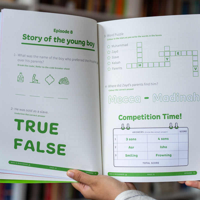 Who Is Muhammad ‎ﷺ Workbook