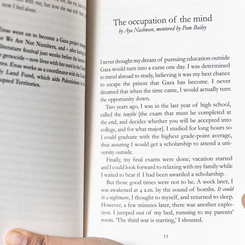 We Are Not Numbers: The Voices of Gaza’s Youth