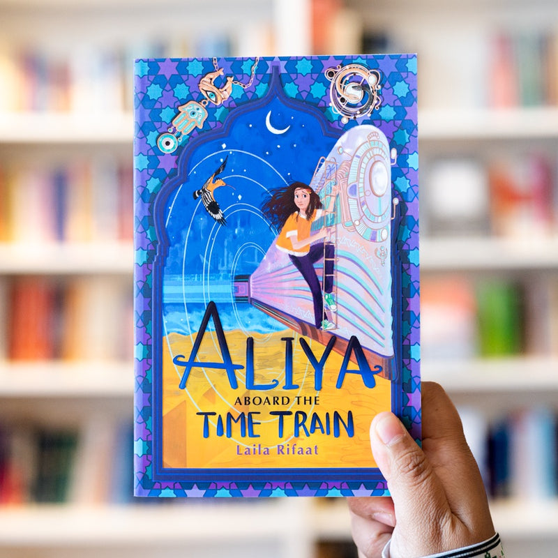 Aliya Aboard the Time Train