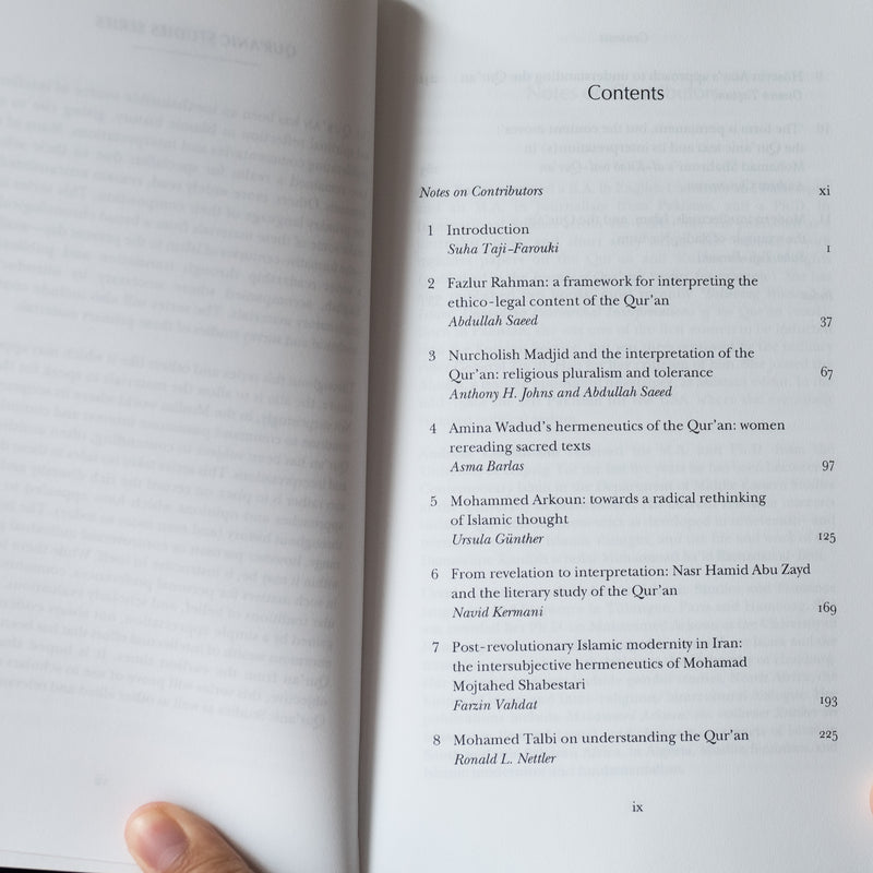 Modern Muslim Intellectuals and the Quran