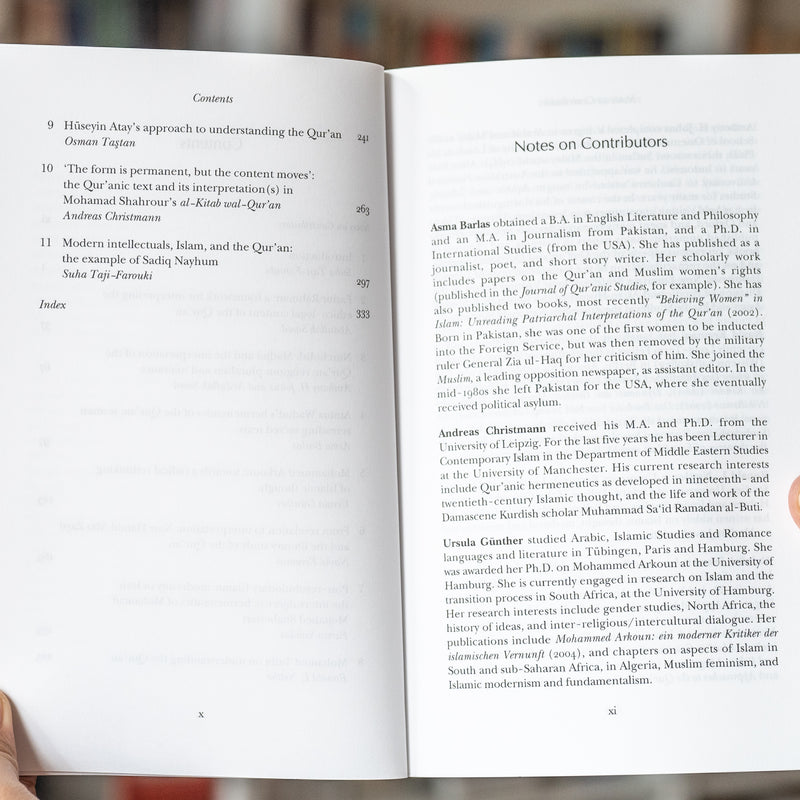 Modern Muslim Intellectuals and the Quran