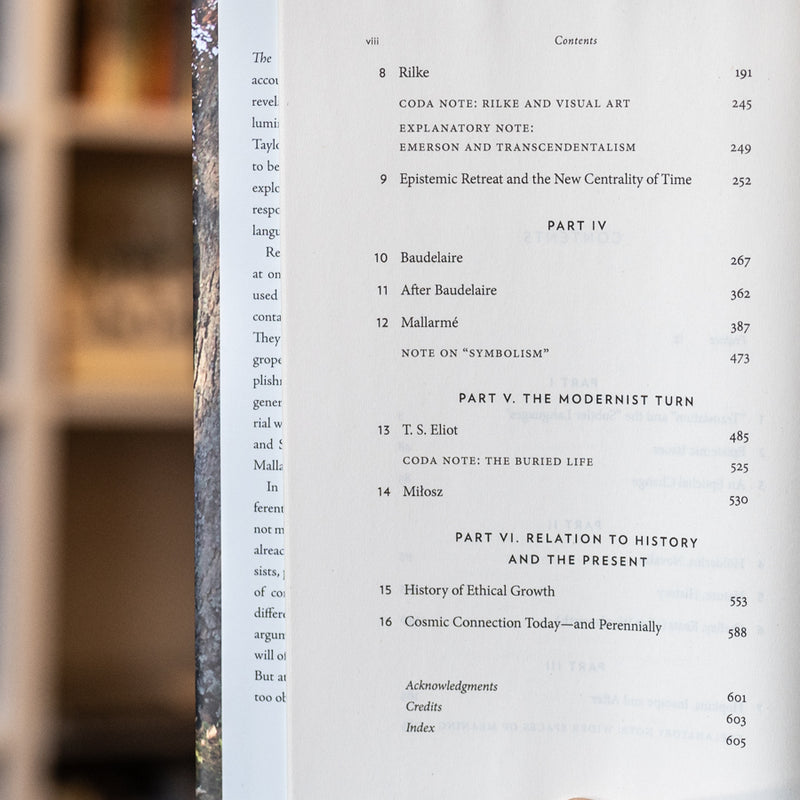 Cosmic Connections: Poetry in the Age of Disenchantment