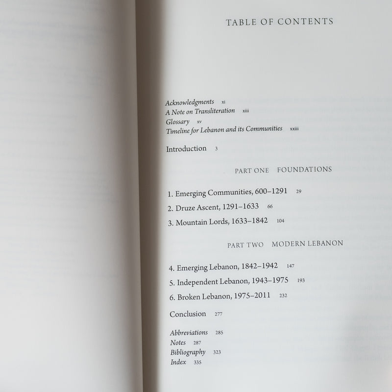 Lebanon: A History, 600 - 2011
