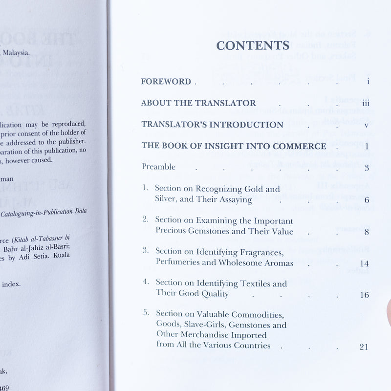 Book of Insight into Commerce