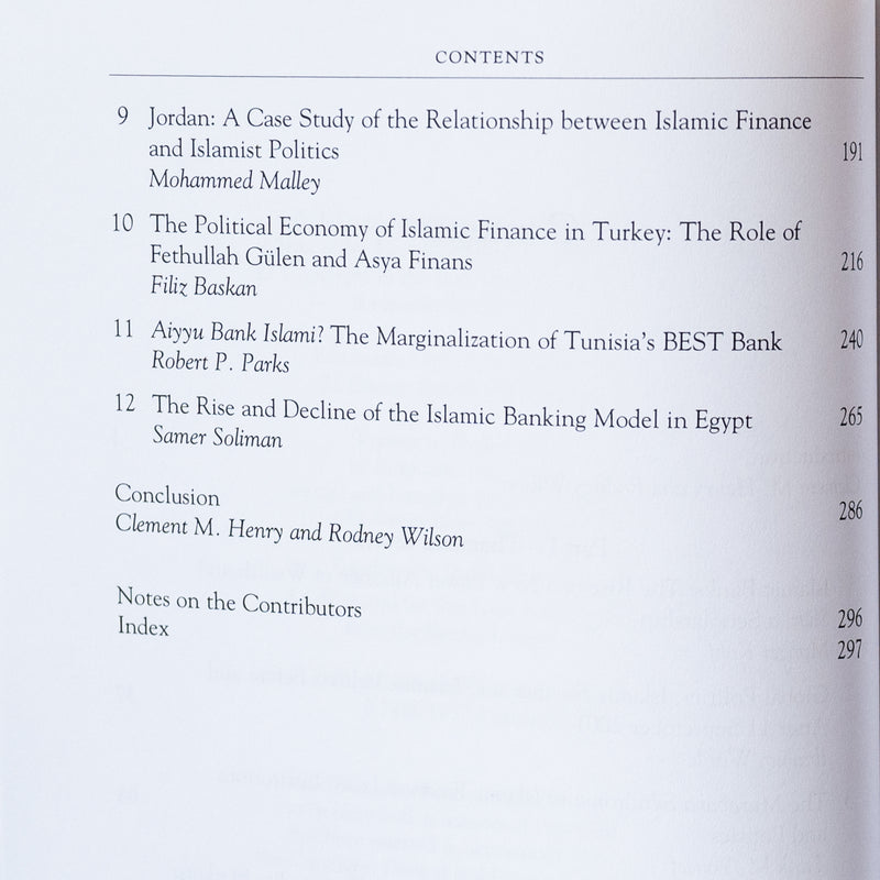 Politics of Islamic Finance