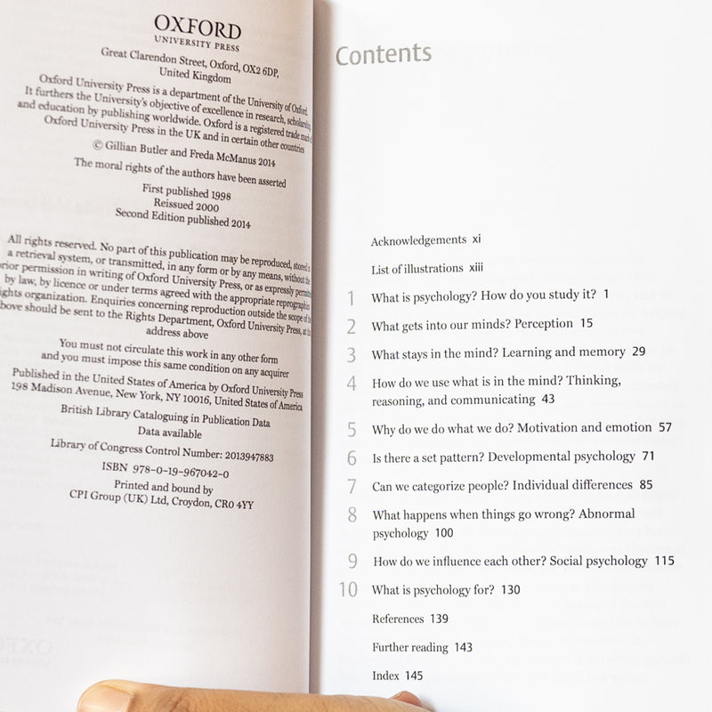 Psychology: A Very Short Introduction