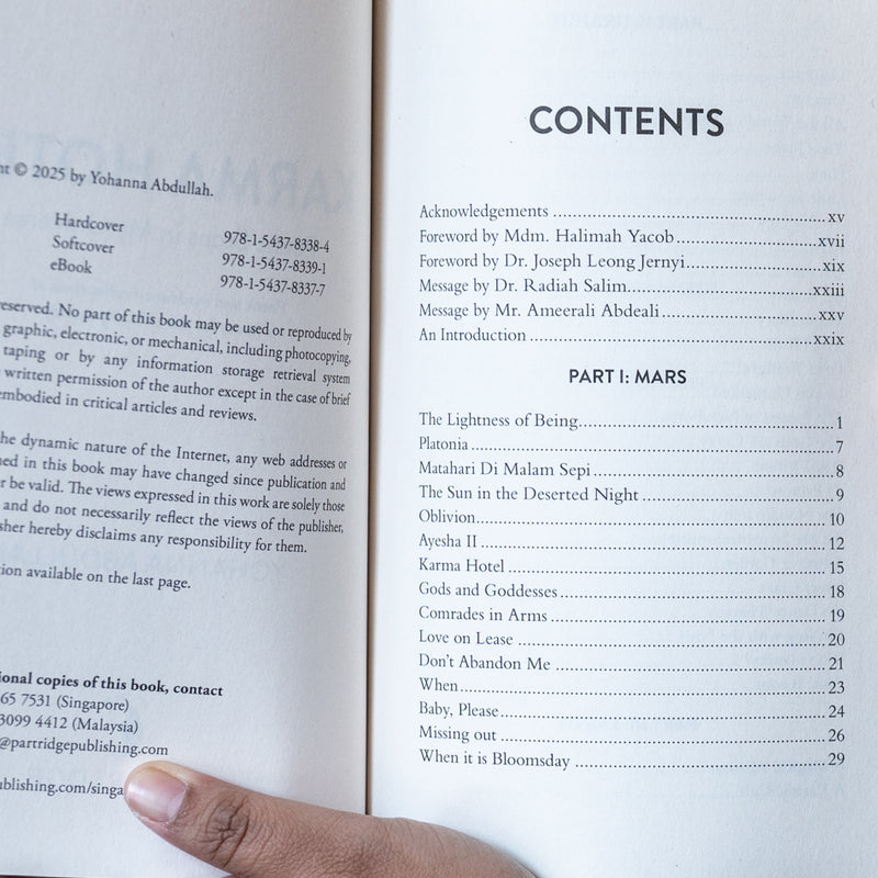 Karma Hotel: Poetic Stops in My Universe