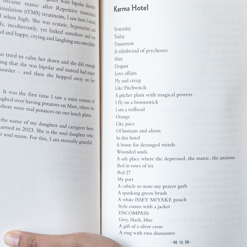 Karma Hotel: Poetic Stops in My Universe