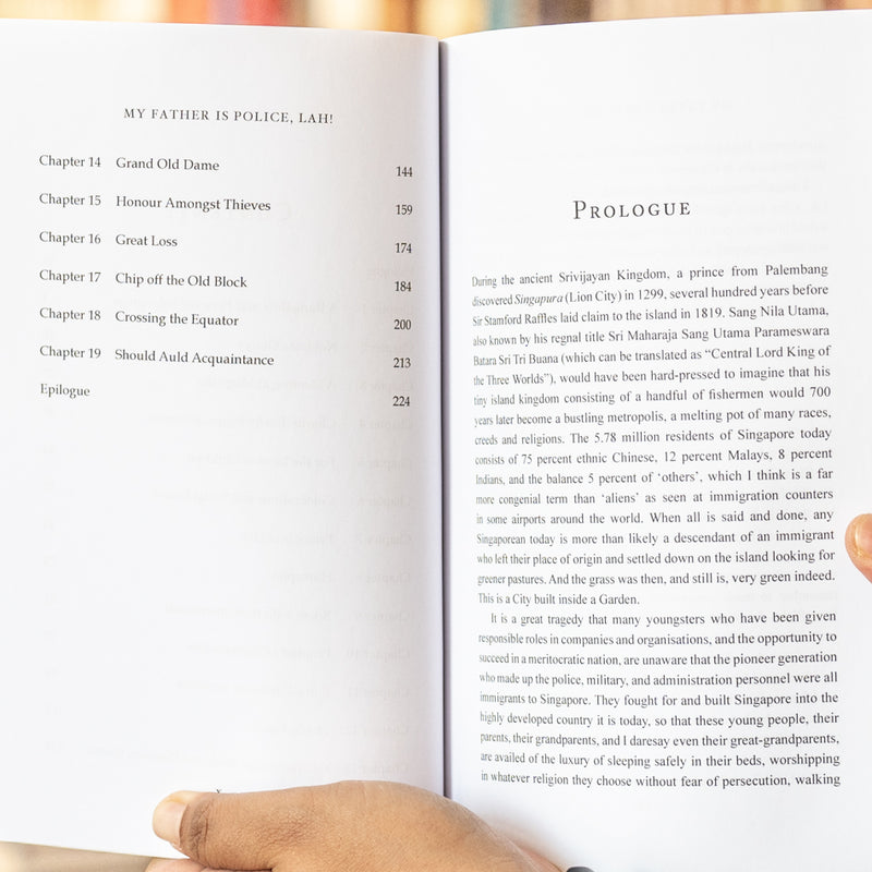 My Father is Police, Lah!