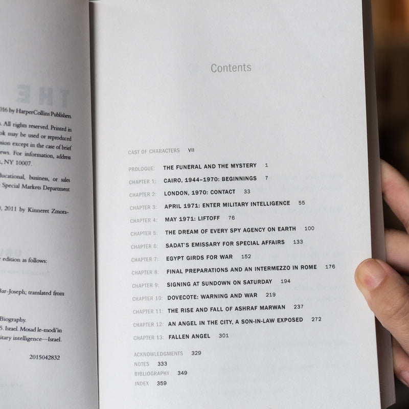 The Angel: The Egyptian Spy Who Saved Israel