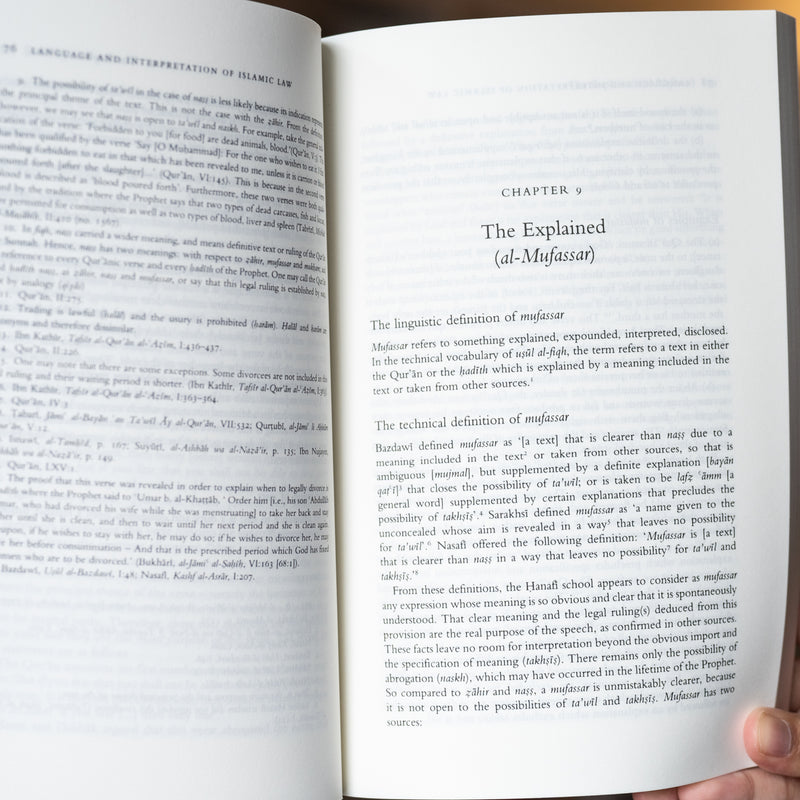 Language and the Interpretation of Islamic Law