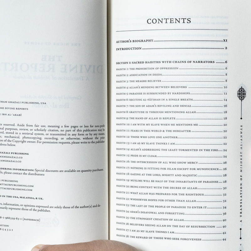 The Divine Reports (Mishkat al-Anwar)