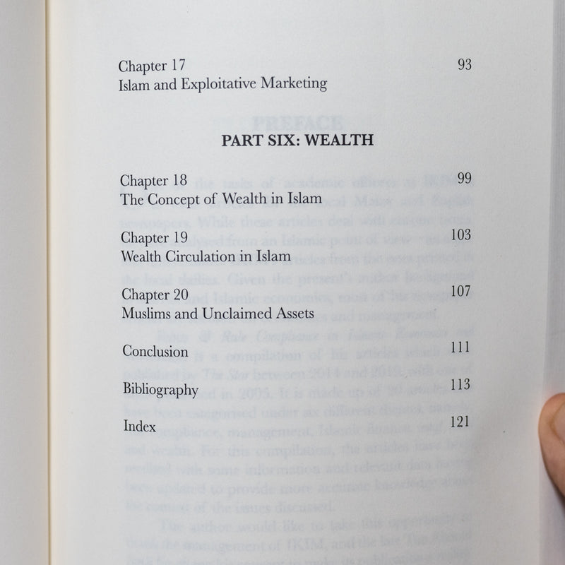 Values And Rule Compliance in Islamic Economics and Muamalat