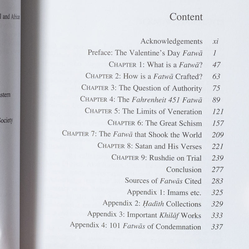 Fatwas of Condemnation: Islam And the Limits of Dissent