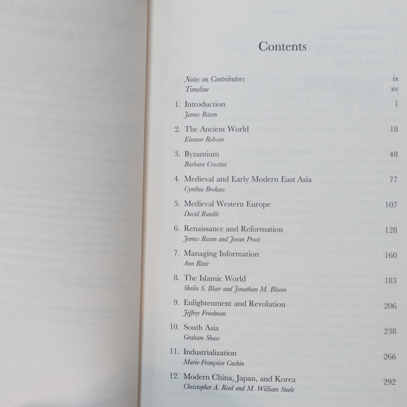 The Oxford History of the Book