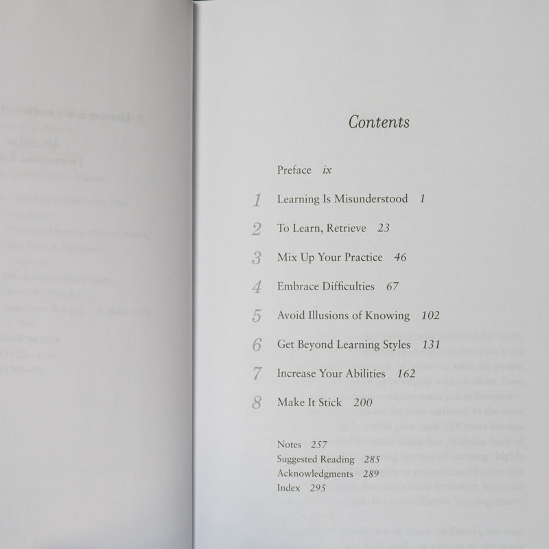 Make It Stick: The Science of Successful Learning