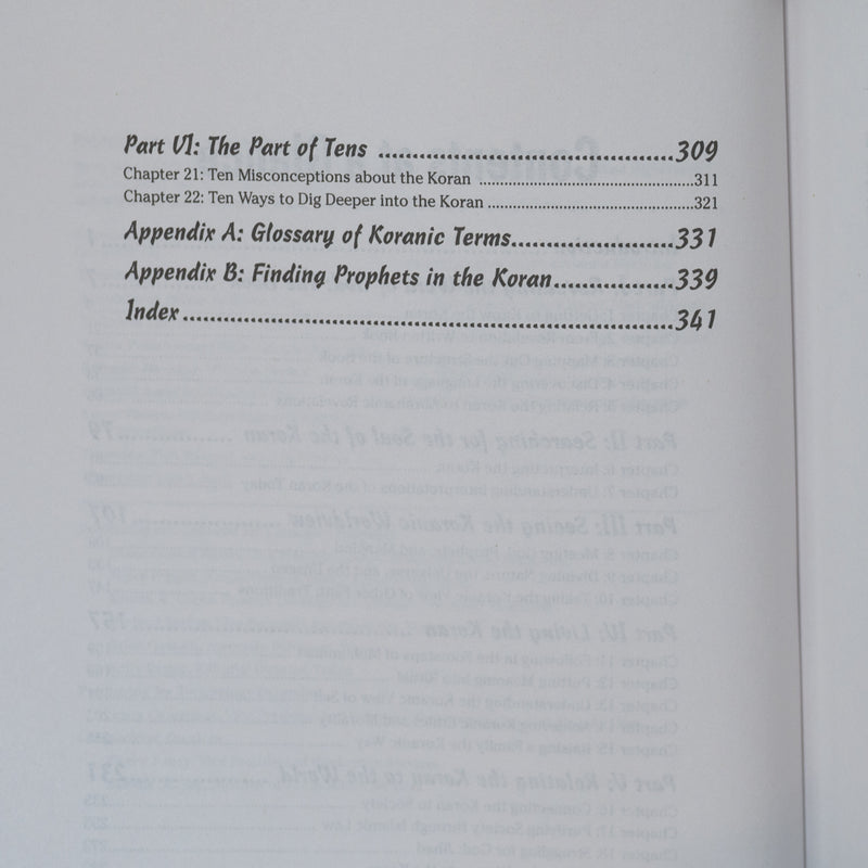 The Koran For Dummies