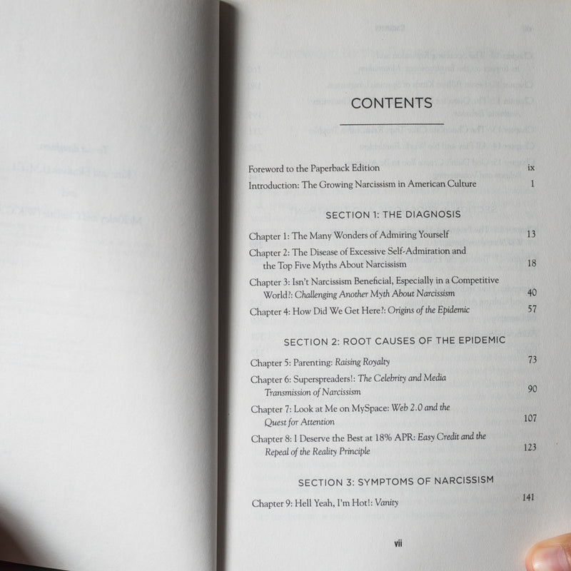 Narcissism Epidemic: Living in the Age of Entitlement