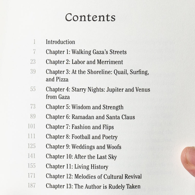 On the Pleasures of Living in Gaza