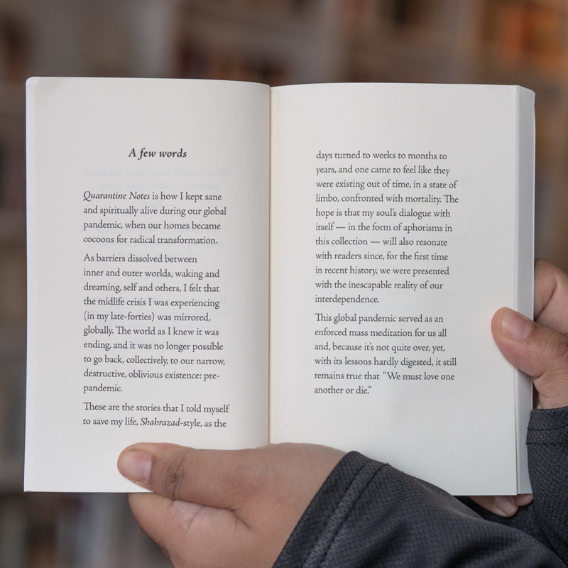 Quarantine Notes: Aphorisms on Morality and Mortality