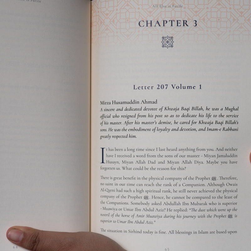 All Else Is Futile: Guidance of Imam-e Rabbani