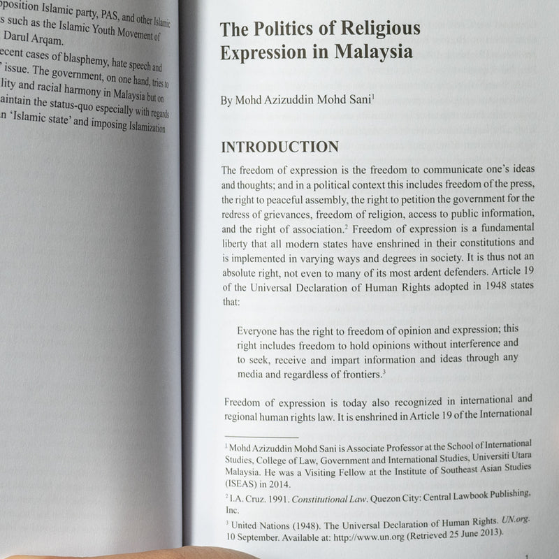 Politics of Religious Expression in Malaysia