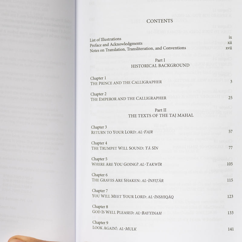 The Language of the Taj Mahal