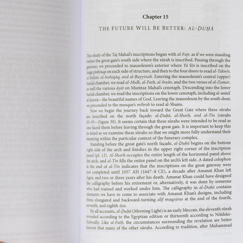 The Language of the Taj Mahal