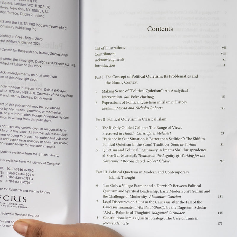 Political Quietism in Islam