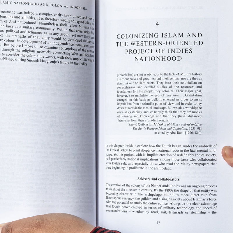 Islamic Nationhood and Colonial Indonesia: The Umma Below the Winds