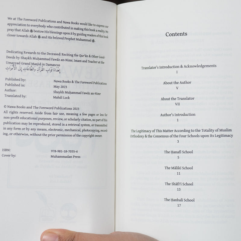 Dedicating Rewards to the Deceased