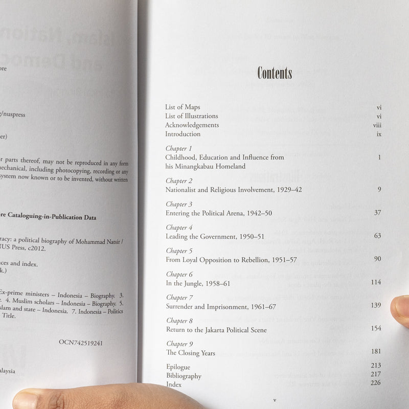 Islam, Nationalism and Democracy: A Political Biography of Mohammad Natsir