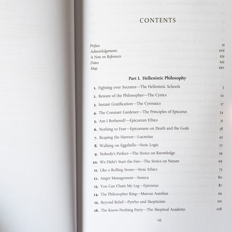 Philosophy in the Hellenistic and Roman Worlds