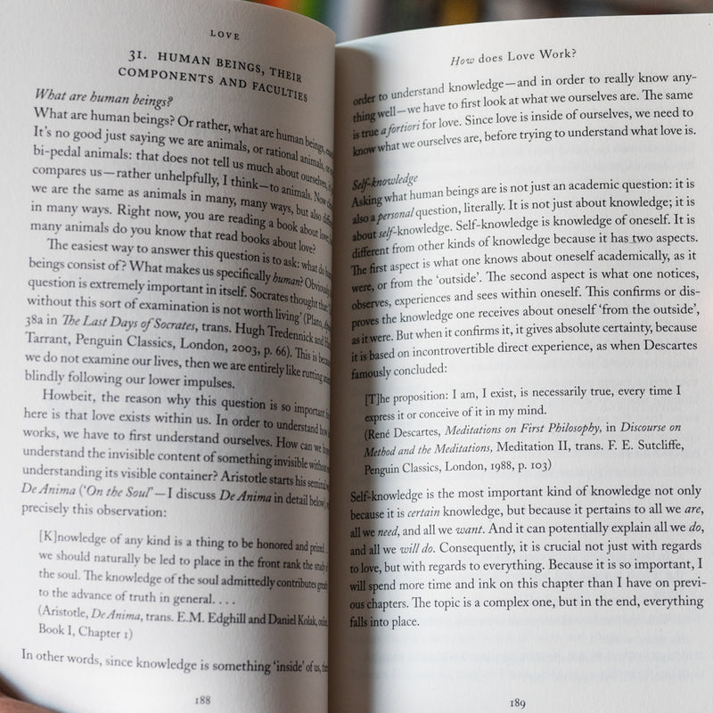 A Thinking Person’s Guide to Love