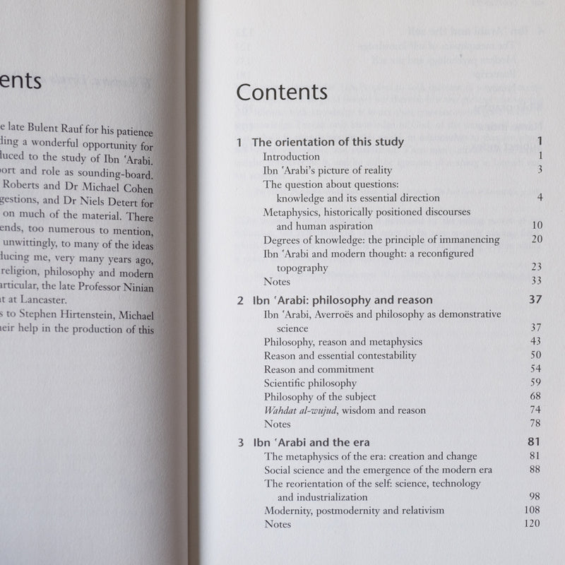 Ibn 'Arabi and Modern Thought