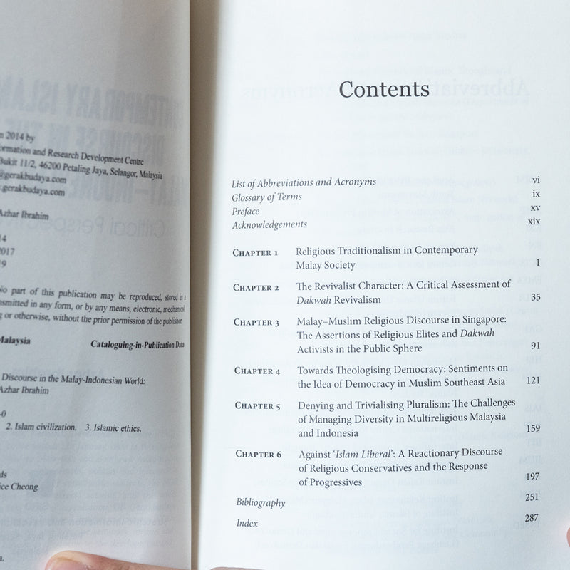 Contemporary Islamic Discourse in the Malay-Indonesian World