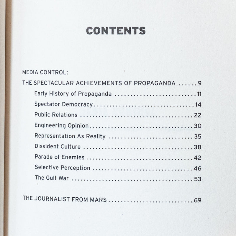 Media Control: The Spectacular Achievements of Propaganda