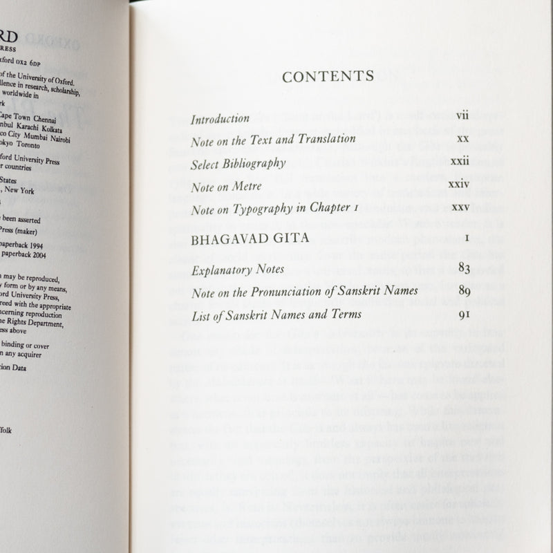 The Bhagavad Gita: Oxford World's Classics