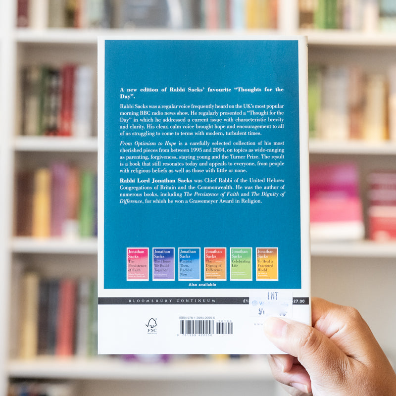 From Optimism to Hope