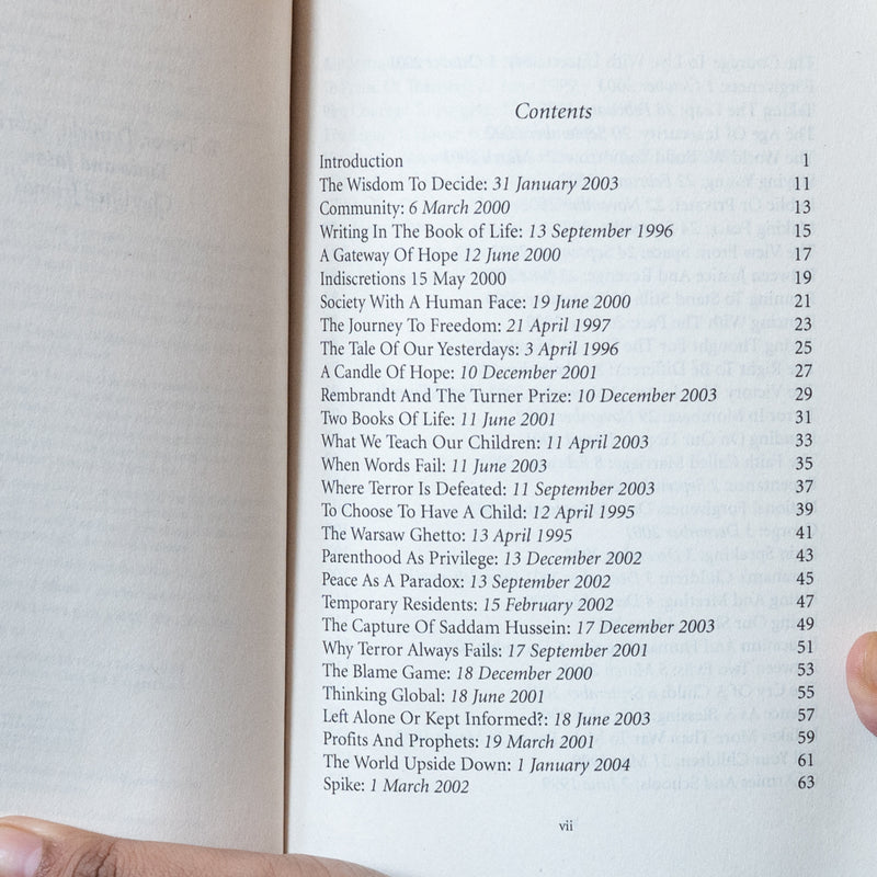 From Optimism to Hope