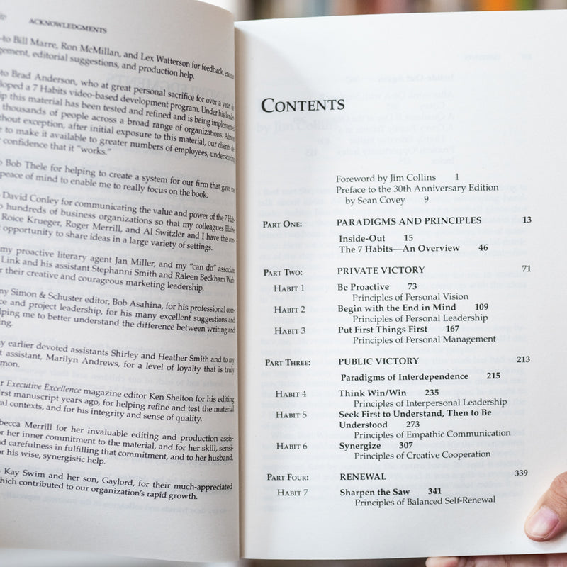 The 7 Habits Of Highly Effective People