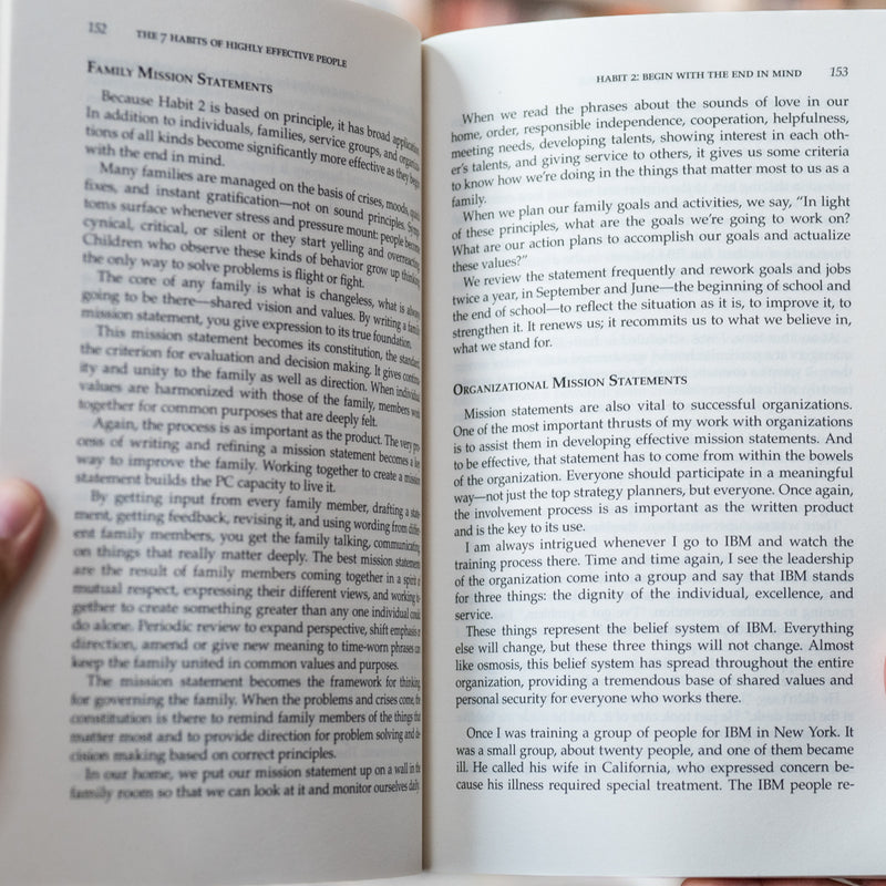 The 7 Habits Of Highly Effective People