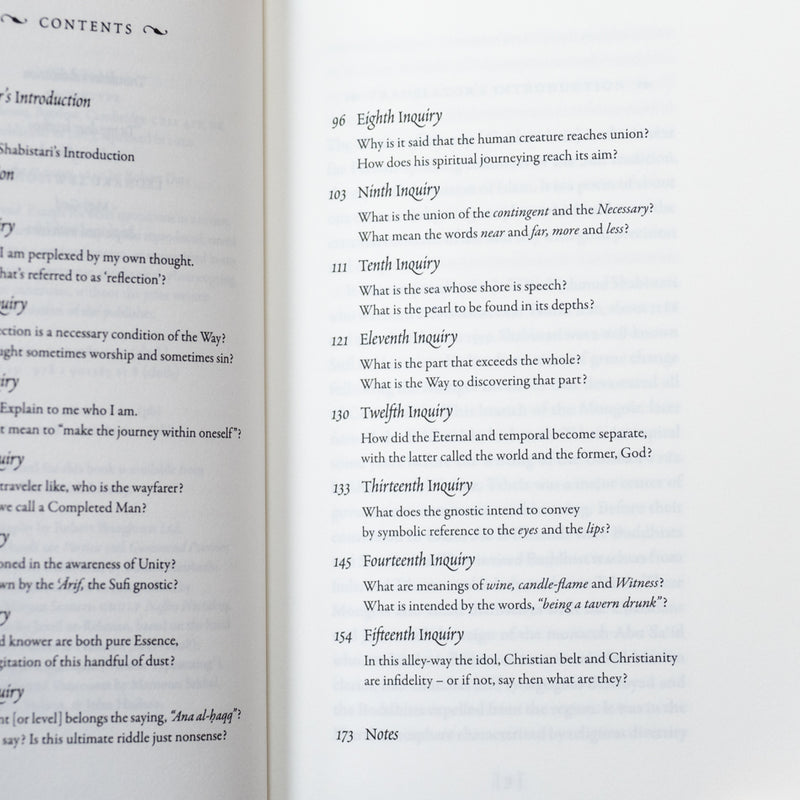 Garden of Mystery: The Gulhsani-I Raz of Mahmud Shabistari