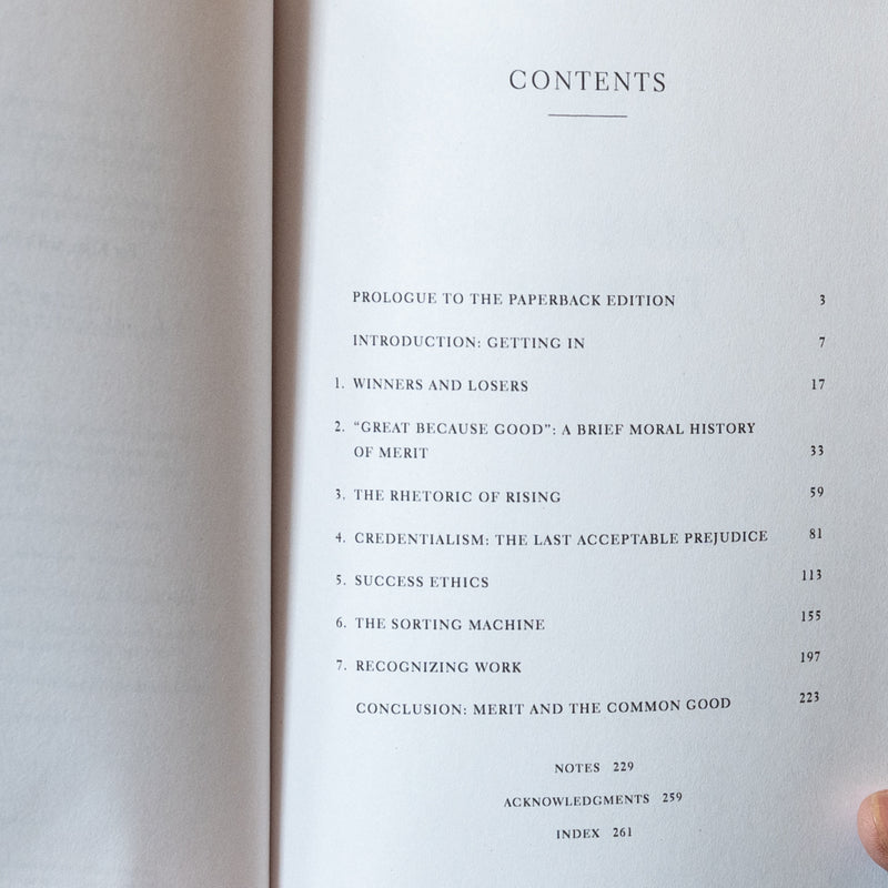 The Tyranny of Merit