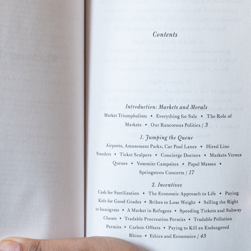 What Money Can't Buy